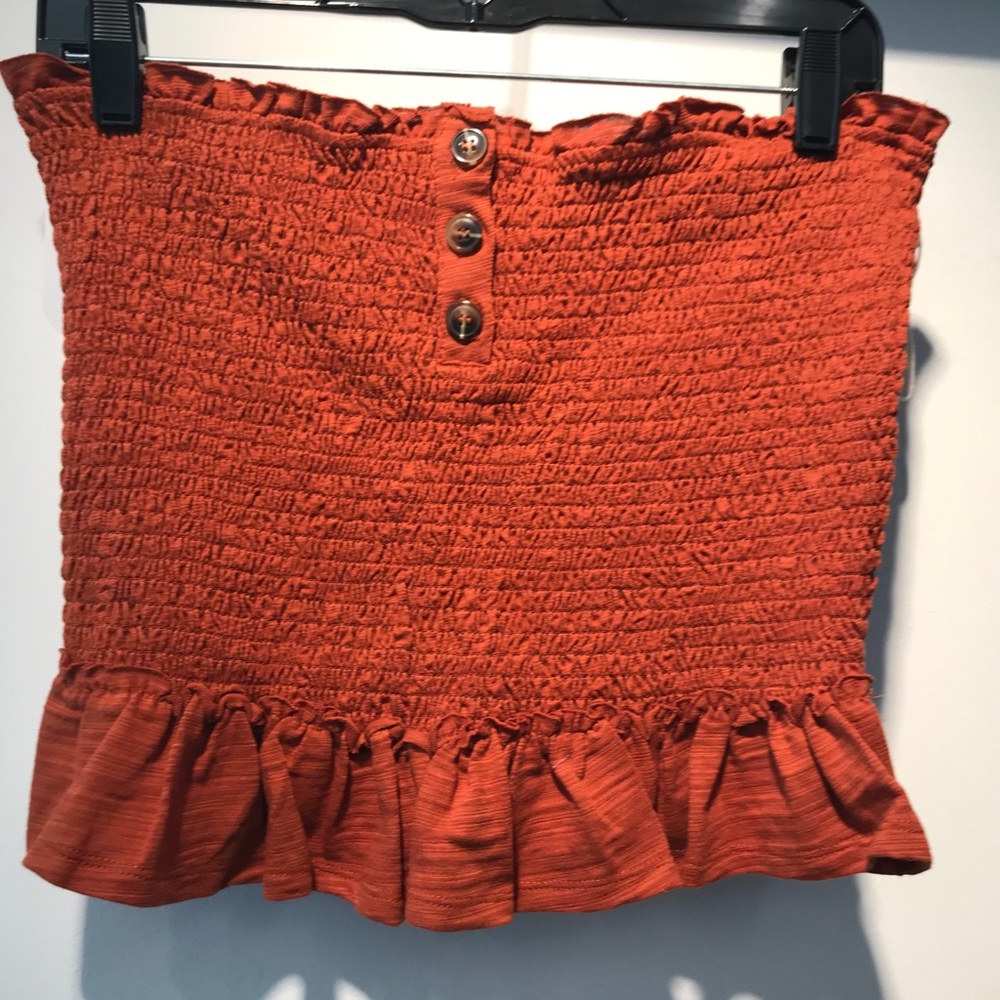 Sexy Plisse Tube Top